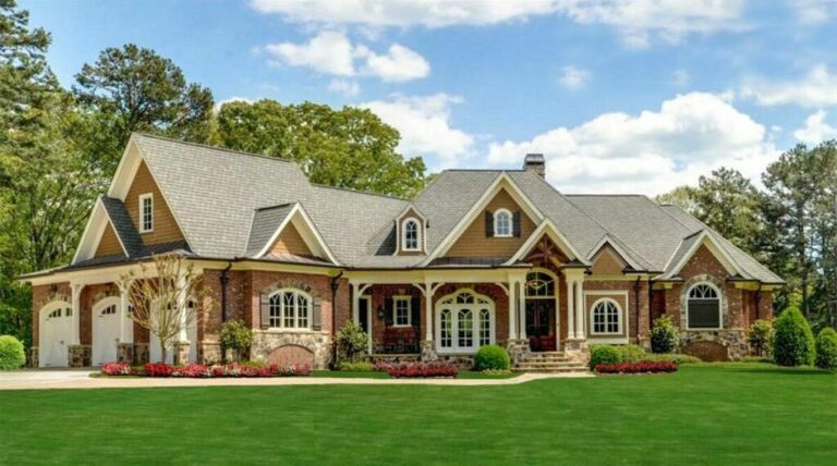 One-Story 3-Bedroom Southern Home with Lower Level Suite (Floor Plan)